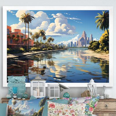 «Miami Sunshines State I», reproduction sur toile
