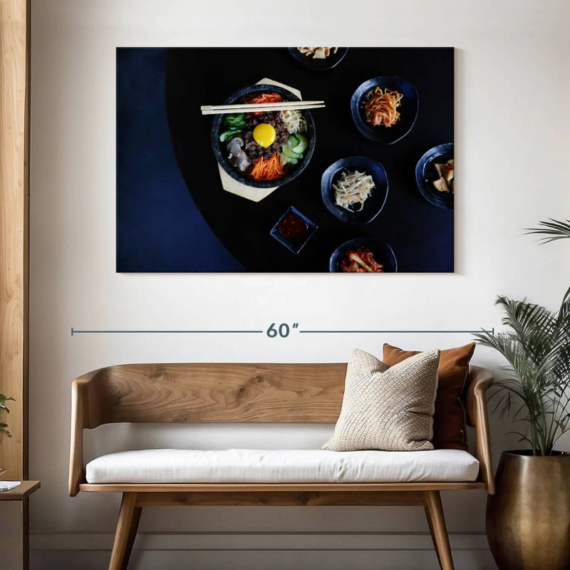Bibimbap coréen Yarlin, H 32 po x l 48 po