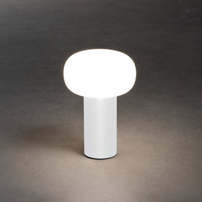 Antibes Cordless Table Lamp - USB Rechargeable, RGB Dimmable LED, Elegant Design