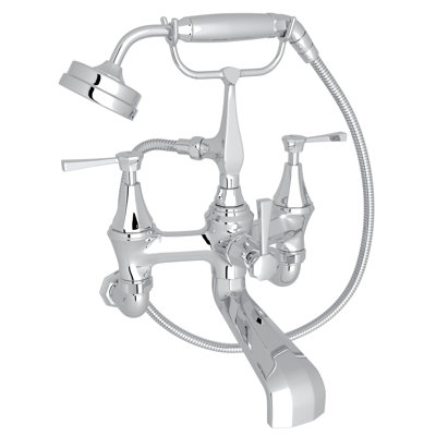 Deco Exposed Wall Mount Tub Filler