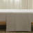 Linen Like Textured Flat Sheet 100% Washed Cotton Breathable Durable Soft Comfy-107894578-107894589