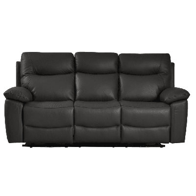 Celarian Genuine Leather Electric Power Recliner 3 Seater