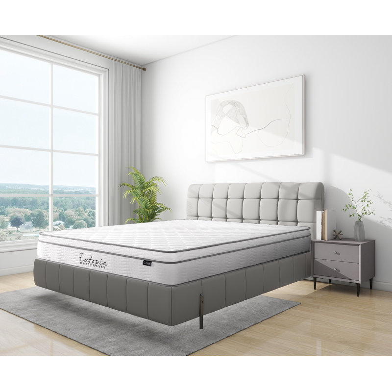 Eutopia Annaghmore Agencies Ltd Pillow Top Mattress, Double (4'6)