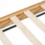 Base de lit en bois de pin de qualité supérieure avec tête de lit incluse-1022000191