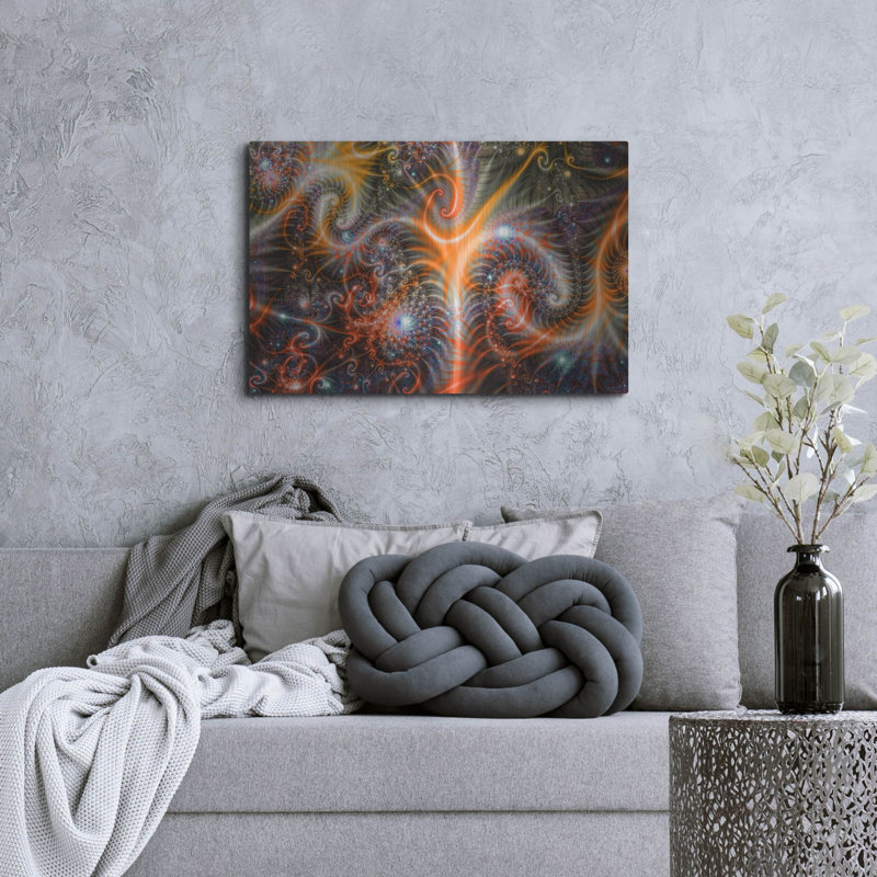 'Amoeba,' Metal Wall Art, 24" H x 36" W