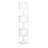 6-layer board rotating floor stand simple bookshelf-260385264-260385266
