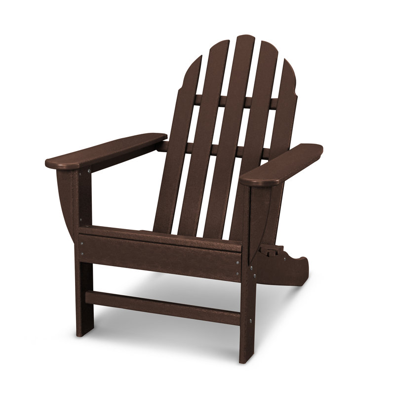 Chaise Adirondack POLYWOOD Classics, Acajou