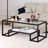Athena Glass Top Coffee Table-1383283791-1383283761