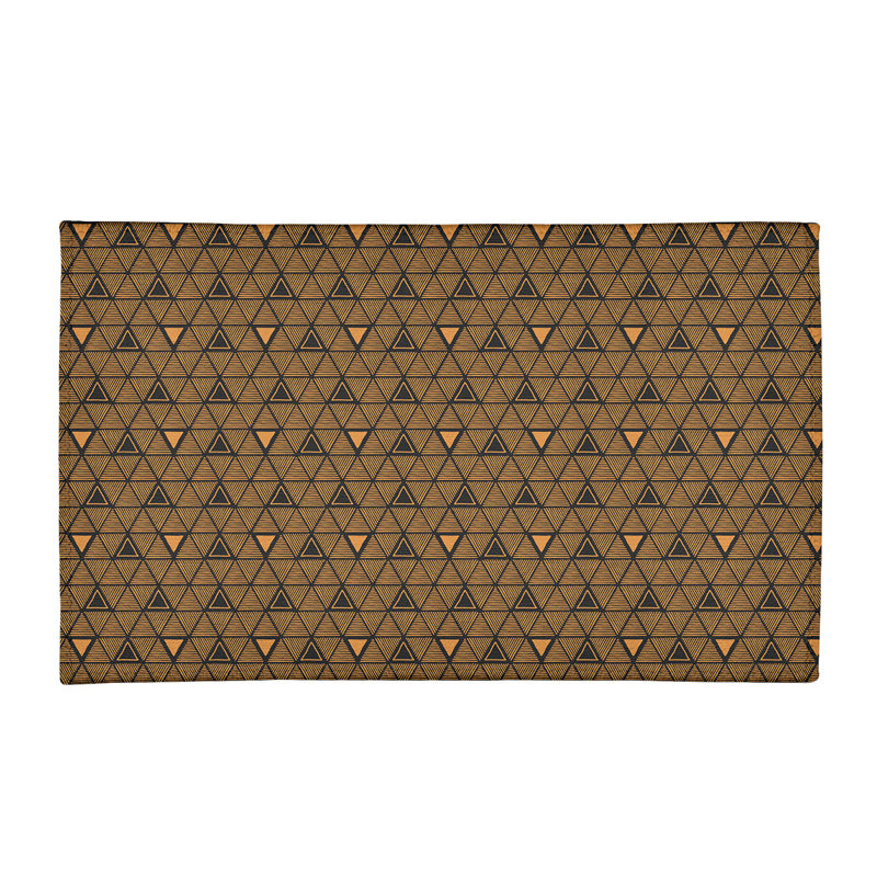 Chenille Geometric Indoor Rug, Rectangle 3' x 5'