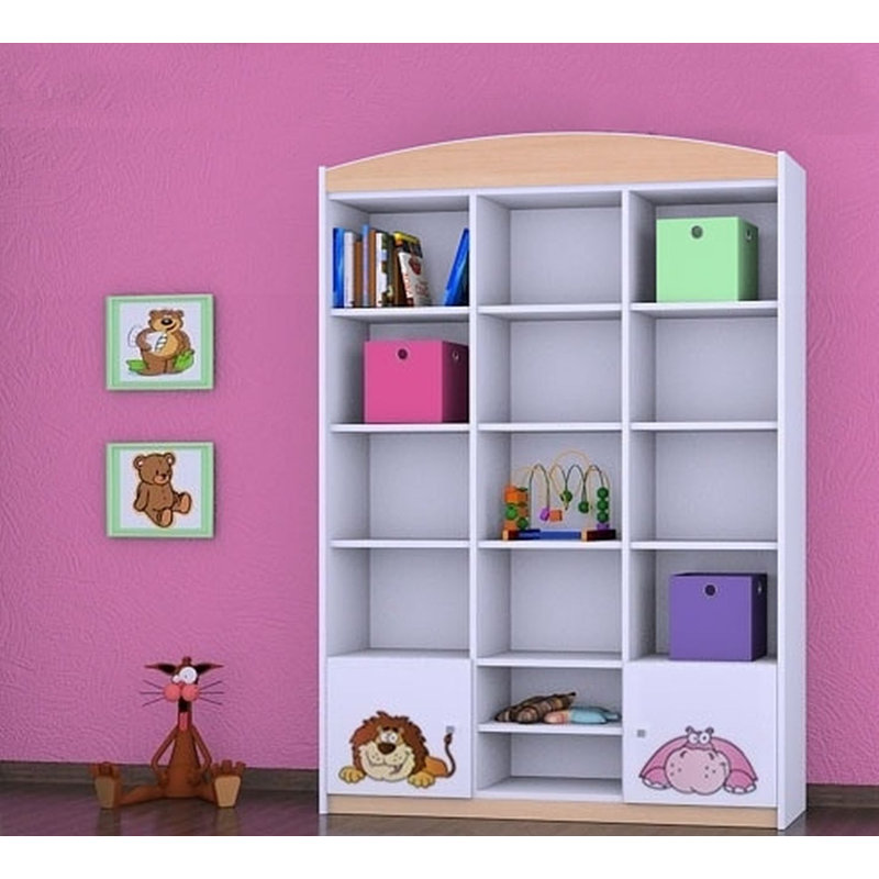 Danielle 183cm H X 132cm W Kids Cube, Bright Pear