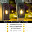 Ensemble de 2 luminaires muraux d'extérieur de grande taille (ampoules non incluses)-1071240183