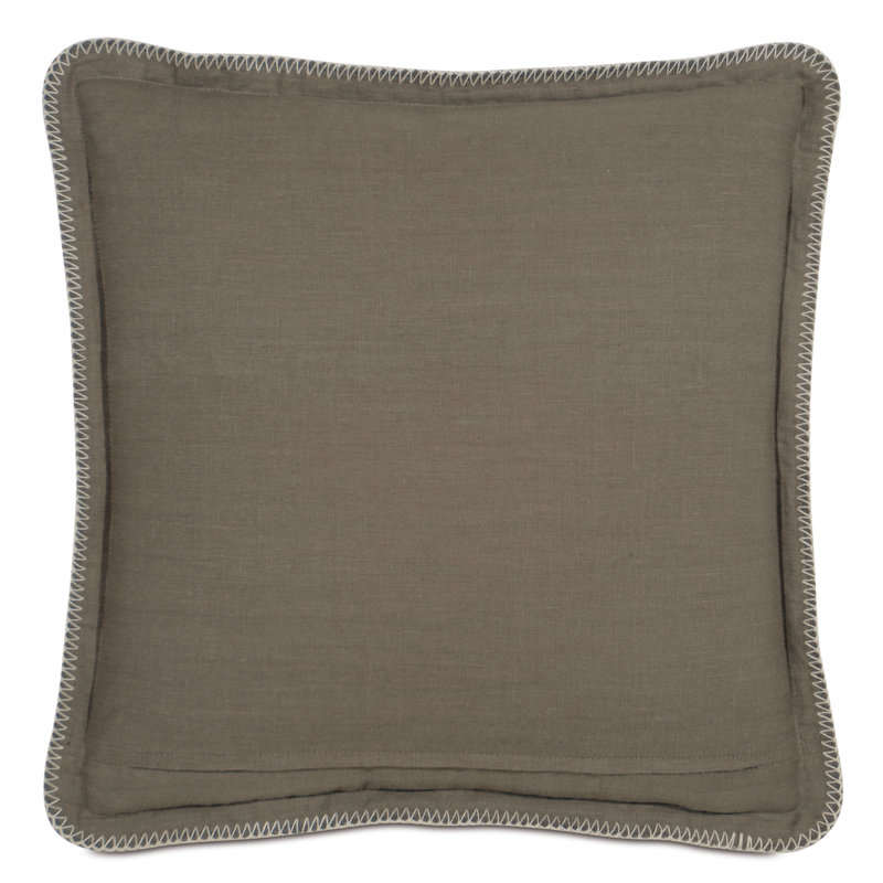 Telluride Square Pillow Cover & Insert, Faux Down