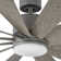 Windflower 12 - Blade Windmill Smart Ceiling Fan with Wall Control and LED Light Kit Included, Works With Alexa and iOS or Android App