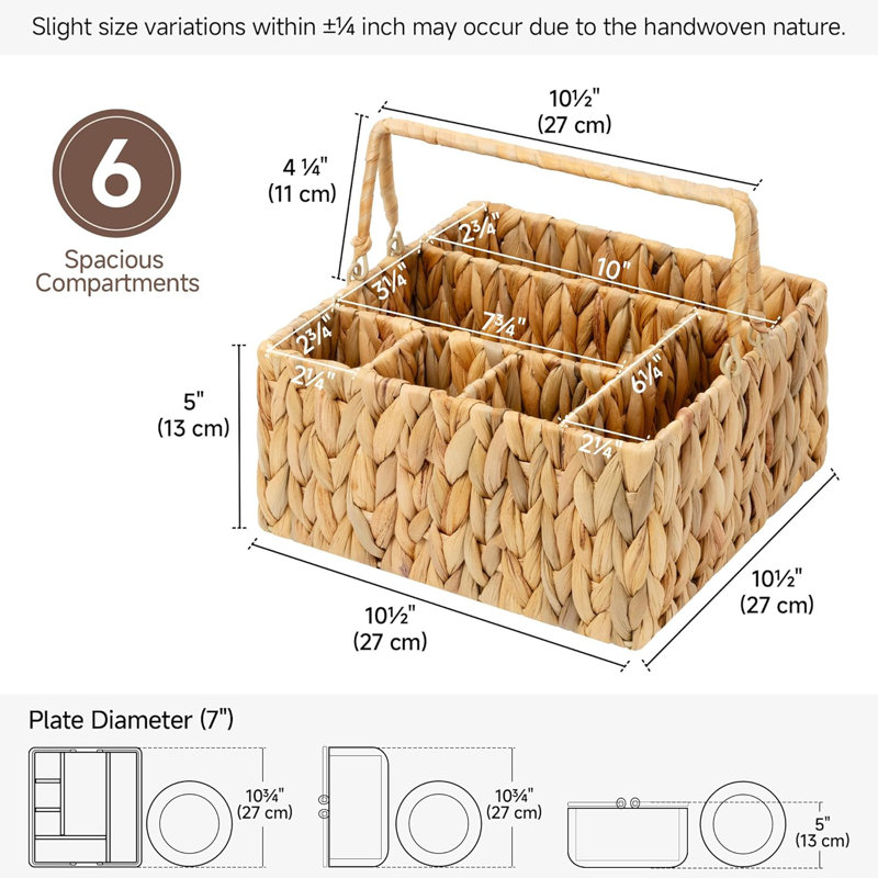 Willow Silverware Storage Box