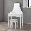 Rhodell Dressing Table with Mirror & Stool White Bedroom Dresser