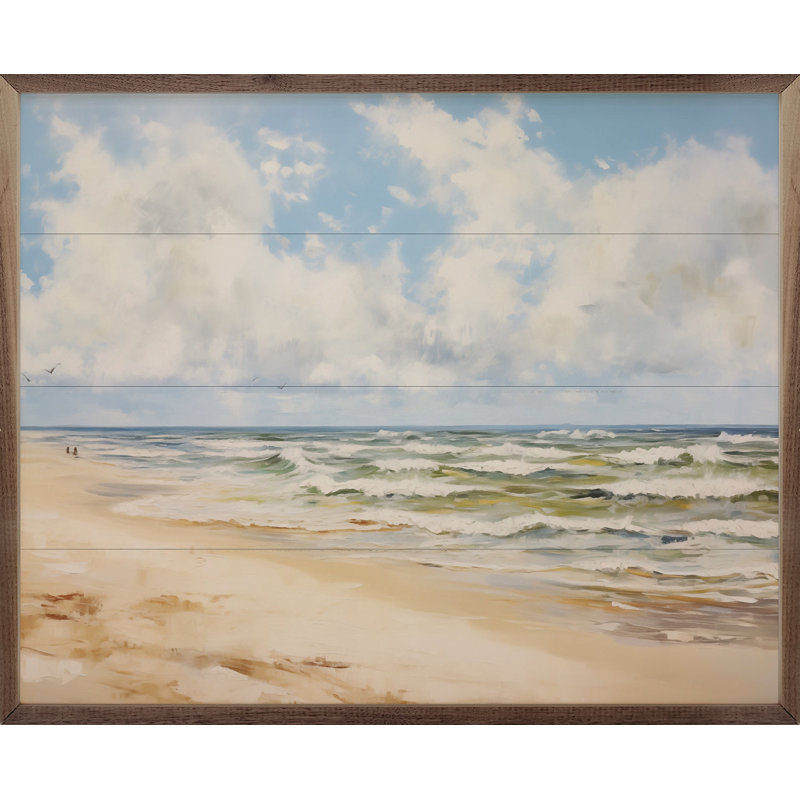 Summer Beach par Nini Art, H 8 po x l 10 po