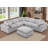 Wartow 6-Piece Upholstered Corner Sectional with Reversible Cushions -784384494
