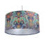 Binali 1 - Light Silver Drum Pendant