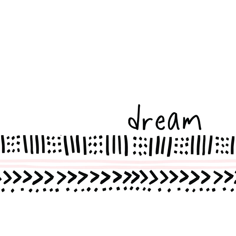 Dream Pattern 2 - Wrapped Canvas Print, 122cm H x 122cm W x 3.8cm D
