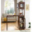 Extendable with Solid Wood and Glass Base Dining Table