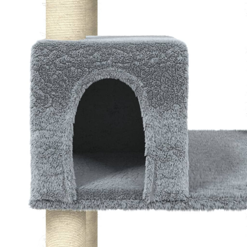Lockesburg 141cm H Cat Tree, Light Grey