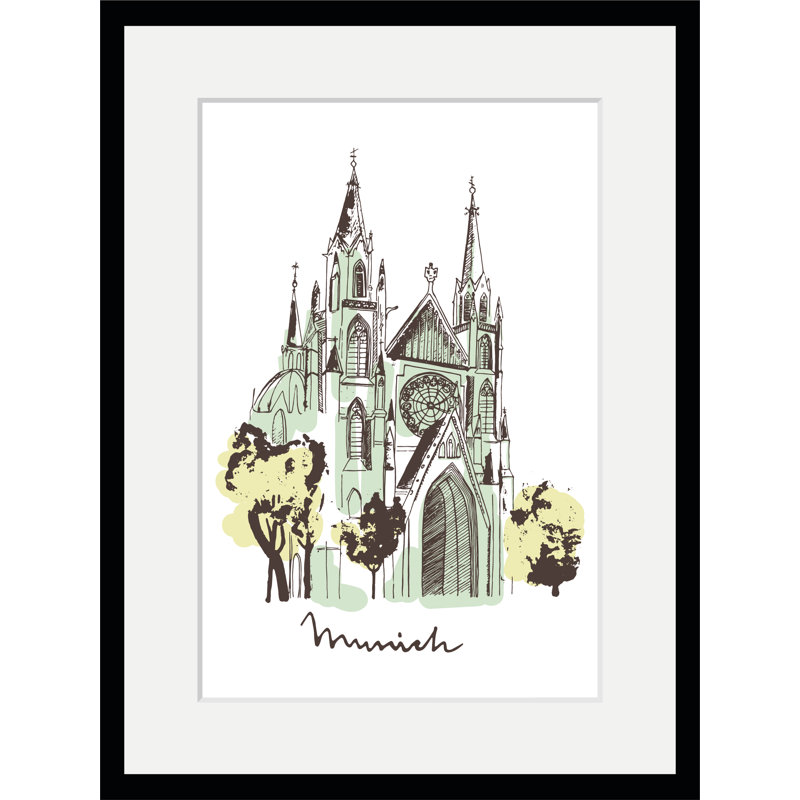 Munich Church - Single Picture Frame Print