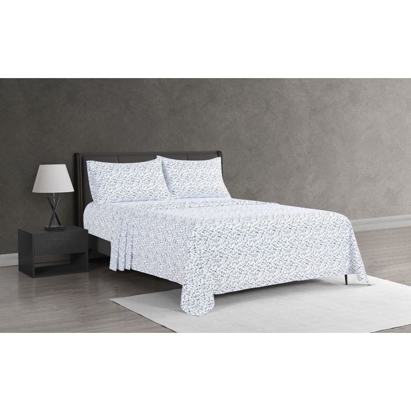 Ensemble de draps 4 pièces Julia, Très grand lit