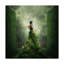 «Go Green Woman» par Hardibudi, reproduction de photo sur toile-1189591134