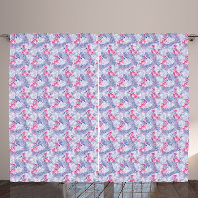 Semi Sheer Curtain Pair