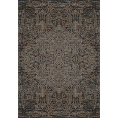 Tapis abstrait en viscose / acrylique Javin