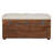 White Serenity Storage Bench