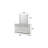 Mist Mirror White  – Two-Tone High-Gloss Marble & Lacquer Frame With Oversized Reflective Surface(INCLUDES MIRROR ONLY)