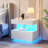 21.7'' W 2-Drawer Nightstand With Led Lights-1490806320