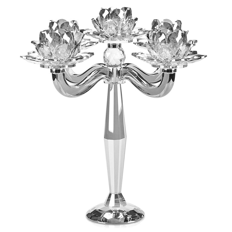 Crystal Tabletop Candelabra