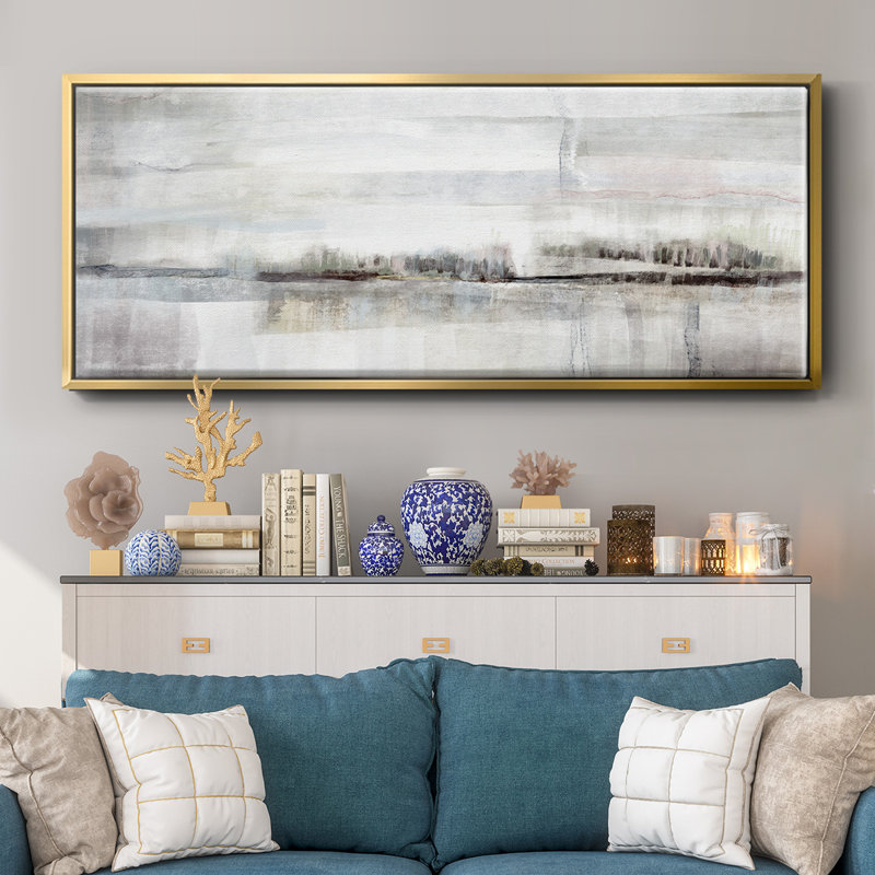 Valley Fair- Framed Canvas, 20" H x 50" W