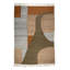 Pavilion Abstract Area Rug in Brown-81256462