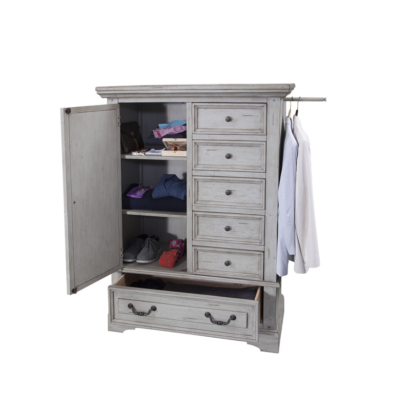Elgin 44'' W 6 - Drawer Dresser, Gray