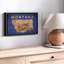 State Map Over Montana Flag Canvas Print-557915263