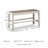 Chailey Polyester Blend Upholstered Bench