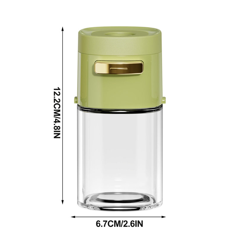 Bouteille d'eau Assaisonnement de réservoir Quantitatif, Green