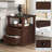 Azella Frame 2 End Table Set with Storage and Built-In Outlets-822320746