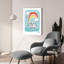 «Wild About You Elephant» par Melissa Averinos, art mural en verre acrylique-724346121