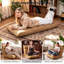 Chaise de sol pliante avec dossier réglable sur 14 positions-651254211