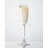 Elegant Zelda Flute Wine Glasses Set of 2 - Crystal Clear Machine-Blown Glasses for Champagne 175ml