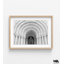 Reproduction de photo du musée d'histoire naturelle, décoration murale encadrée, reproduction de photo du musée de Londres, musée noir et blanc, art mural encadré