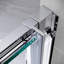 Firger 110mm W x 185mm H Single Added Framed Shower Door with Clear Glass-1026661647