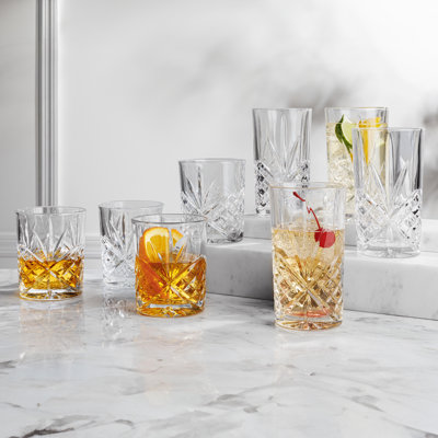 Dublin Crystal Highball Glass 12oz