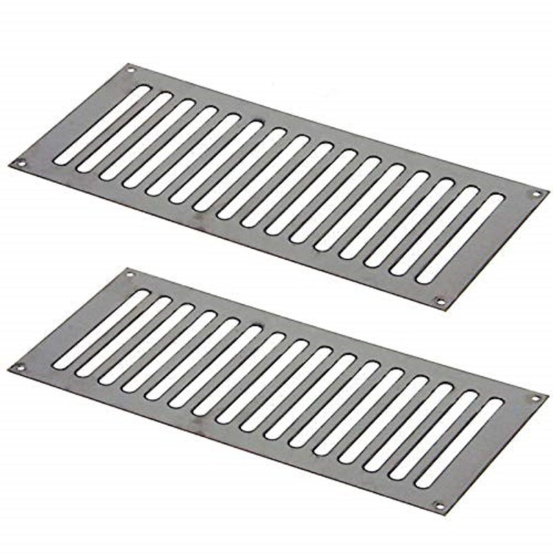 9'' x 1.4'' Rectangle Stainless Steel Fire Pit Log Grate