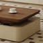 Table basse sur pied