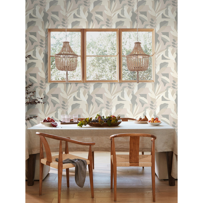 Papier Colle Wallpaper, Beige